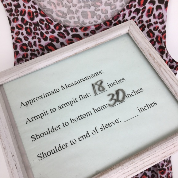 LOGO by Lori Goldstein Leopard Tunic Tank Top Stretch Jersey Knit Women’s Sz M - Picture 9 of 9